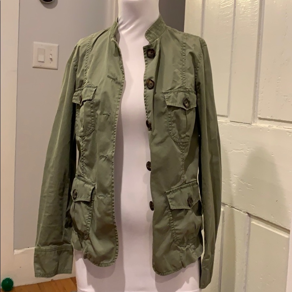 BR army green chino jacket